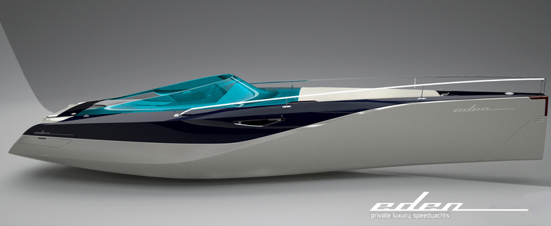Illustration for article titled Eden Speedboat Puts the Wood Back in Yachting